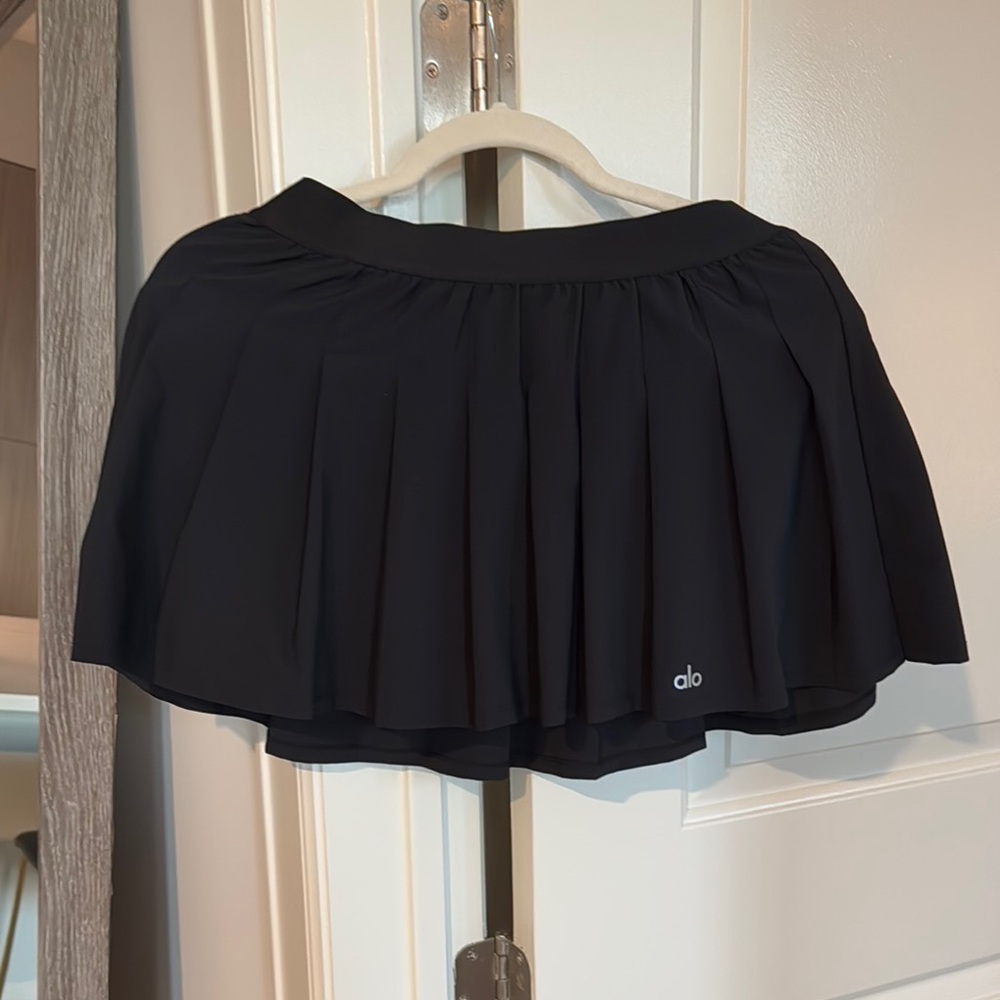 ALO Yoga Black Mini Skirt